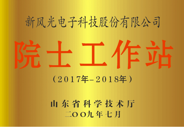 新风光公司省级院士工作站通过备案